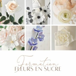 Formation Fleurs en sucre